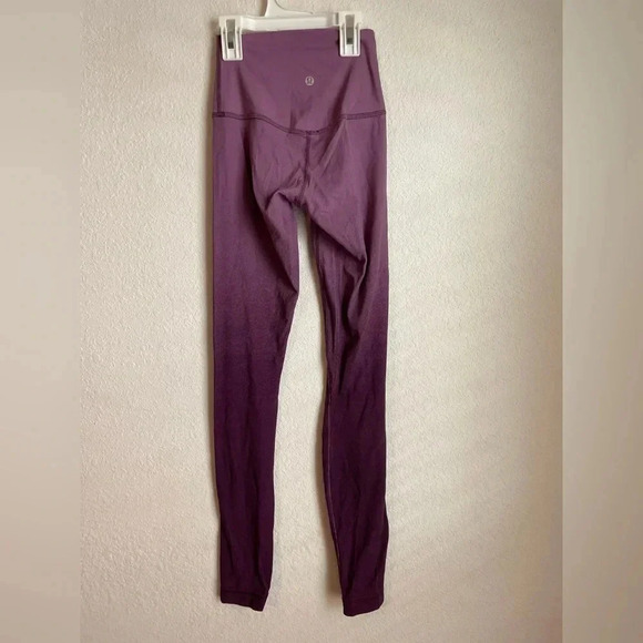 Lululemon Align Pant 28" high rise spray ombré jubilee multi size 0 - Picture 8 of 8